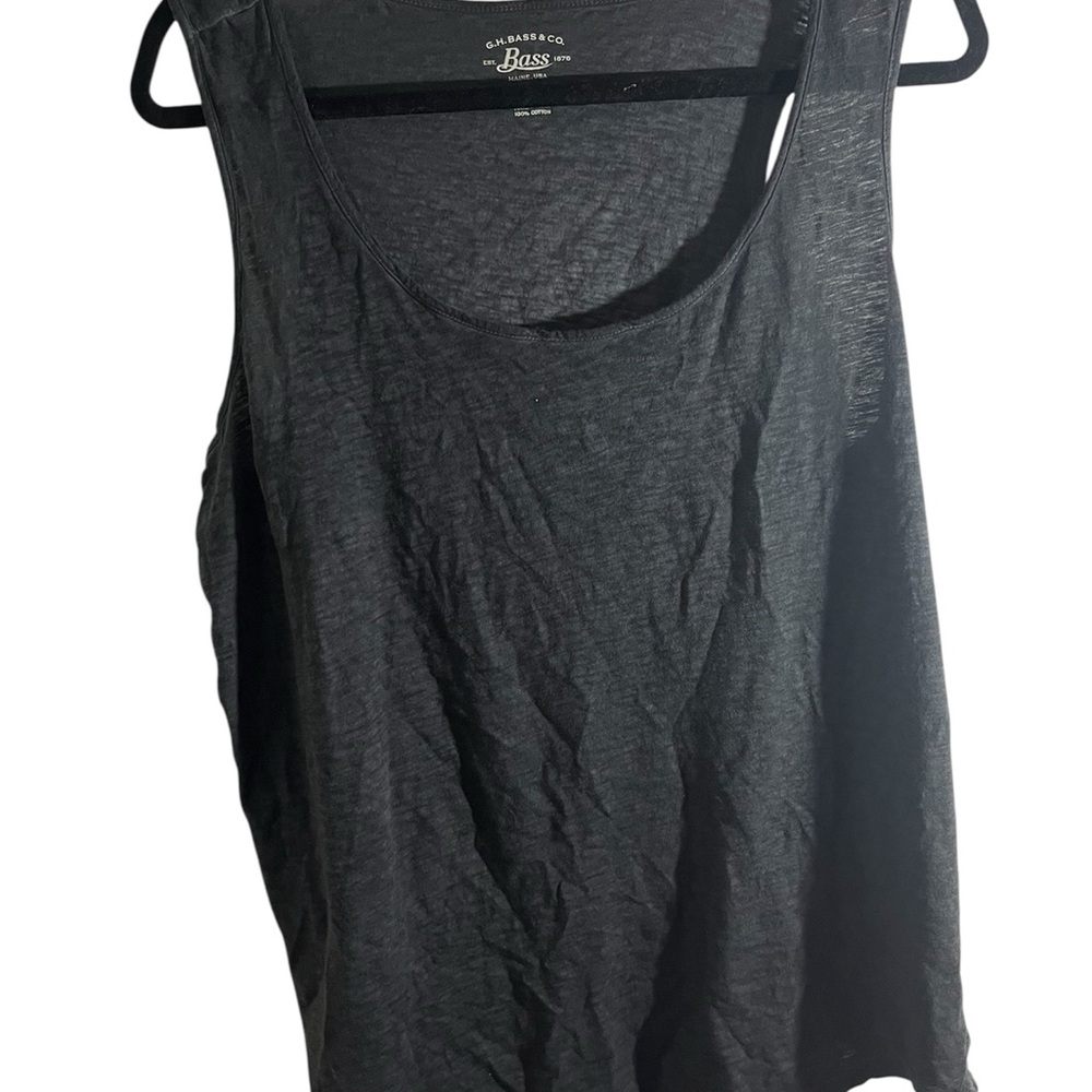 G.H. Bass & Co. Charcoal Tank Top for Women